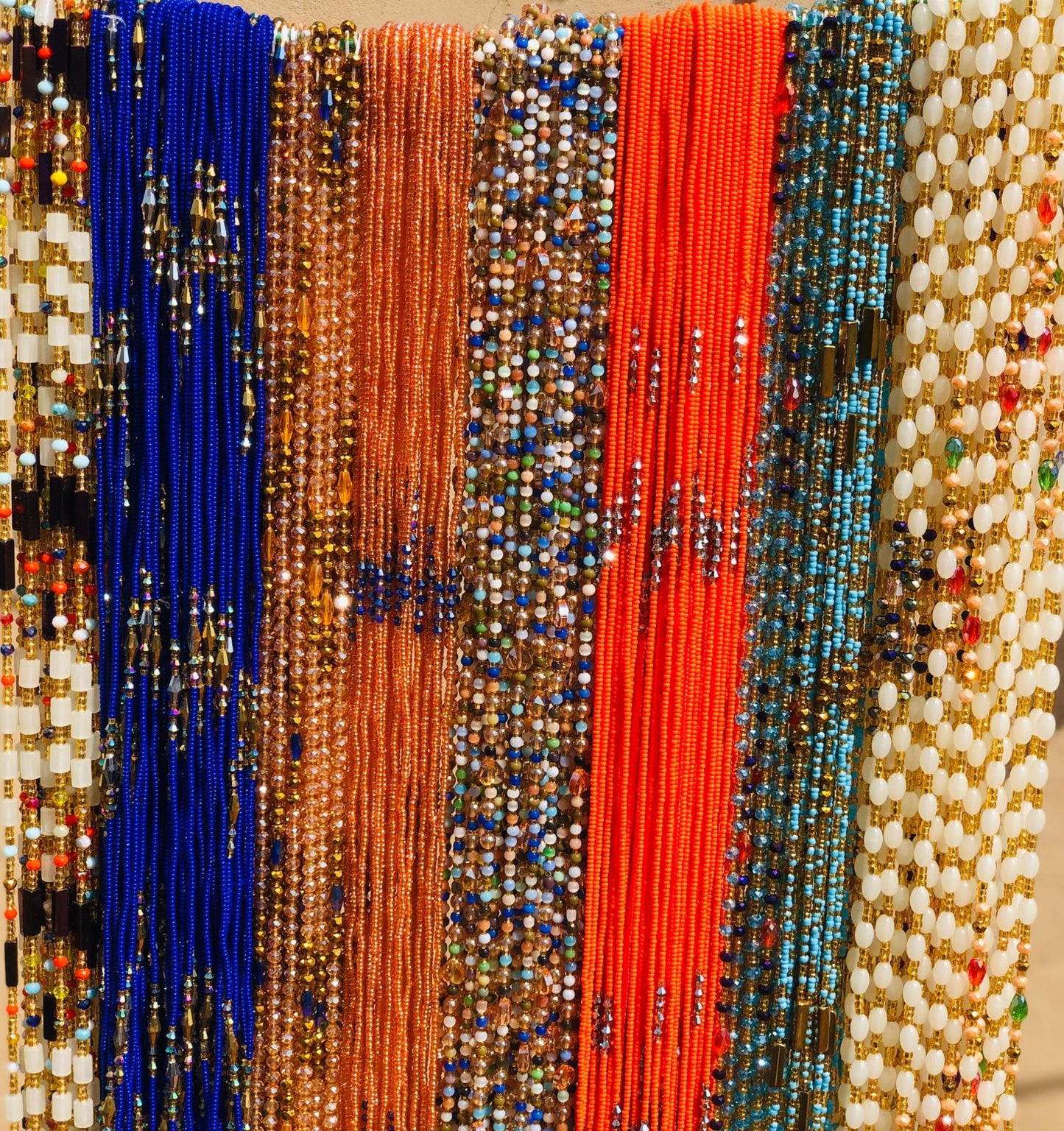 Ahuofe beads Wholesale- Ghanawaistbeads, Assortedwholesale,waistbeads,Bulk waistbeads,Waistbead lot, Expedite Free Shipping 1-2 days