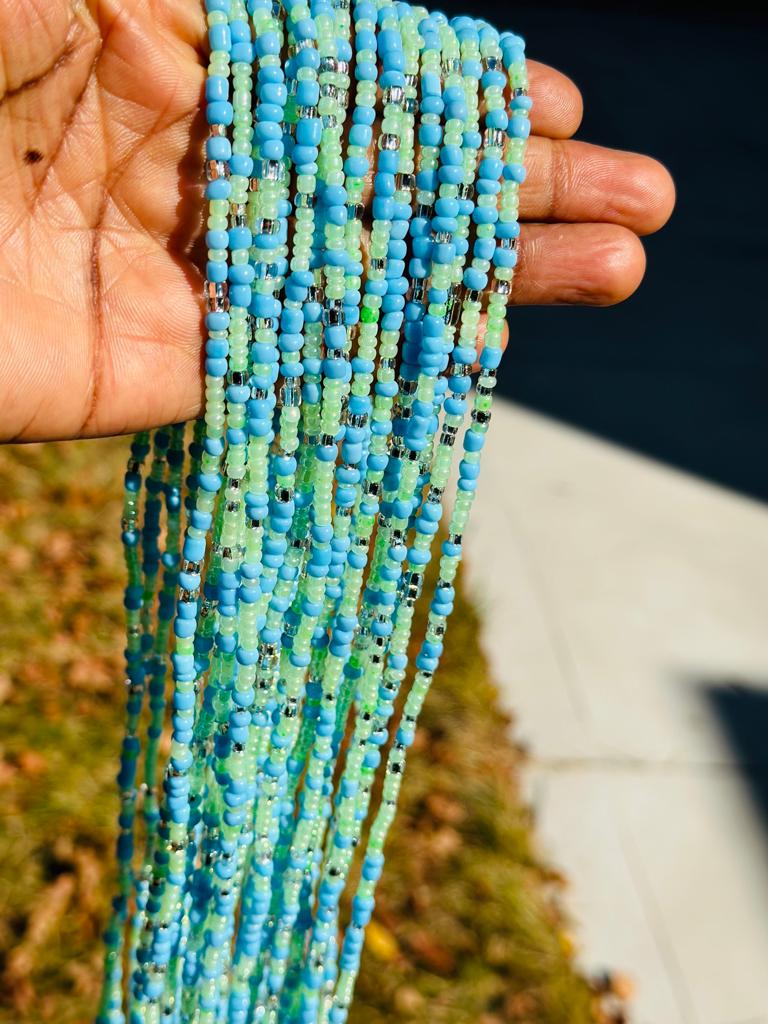 Traditional Waistbeads Wholesale, Bulk Waistbeads, Expedite Free Shipping 1-2 days