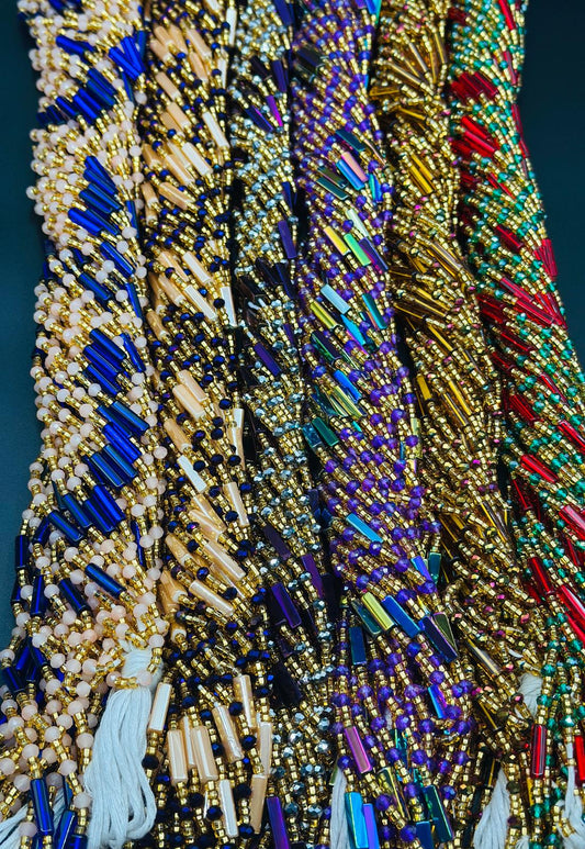 Faith Crystal Waistbeads Wholesale- 1-2days Expedite Free Shipping