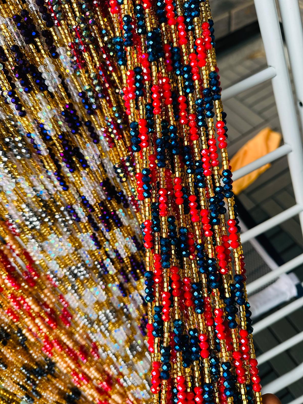 Crystal Waistbeads Wholesale- 1-2days Expedite Free Shipping