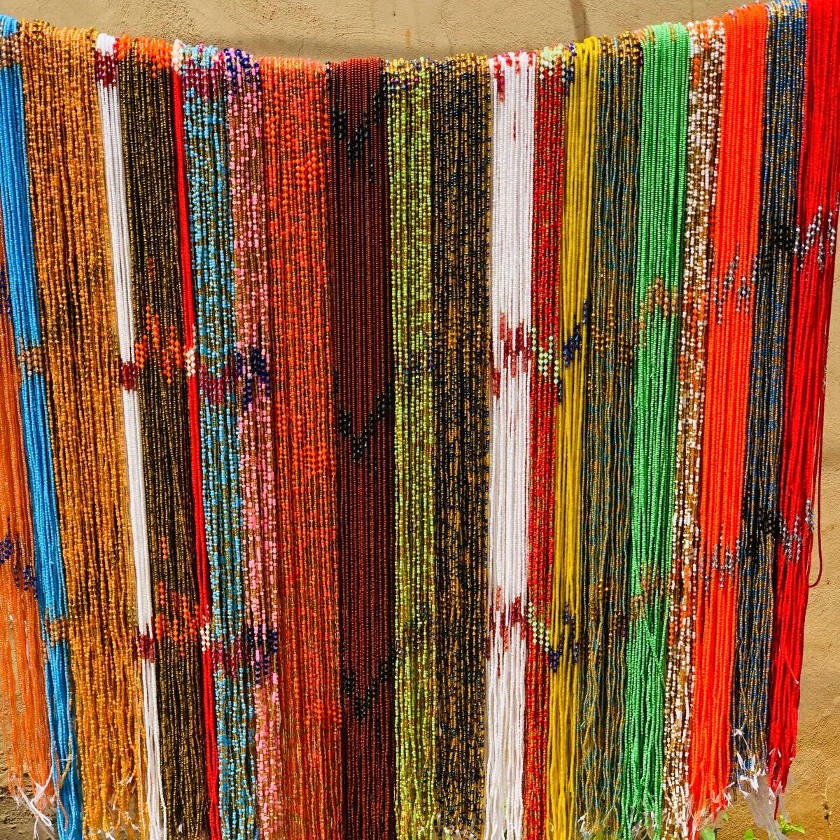Africa Multicolored Traditional Waistbeads, Clearance Wholesale