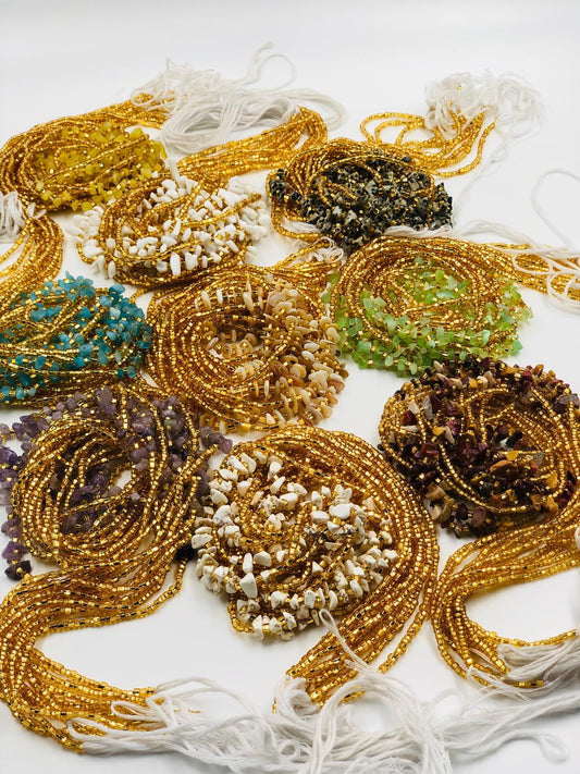 Natural Stone Waistbeads-