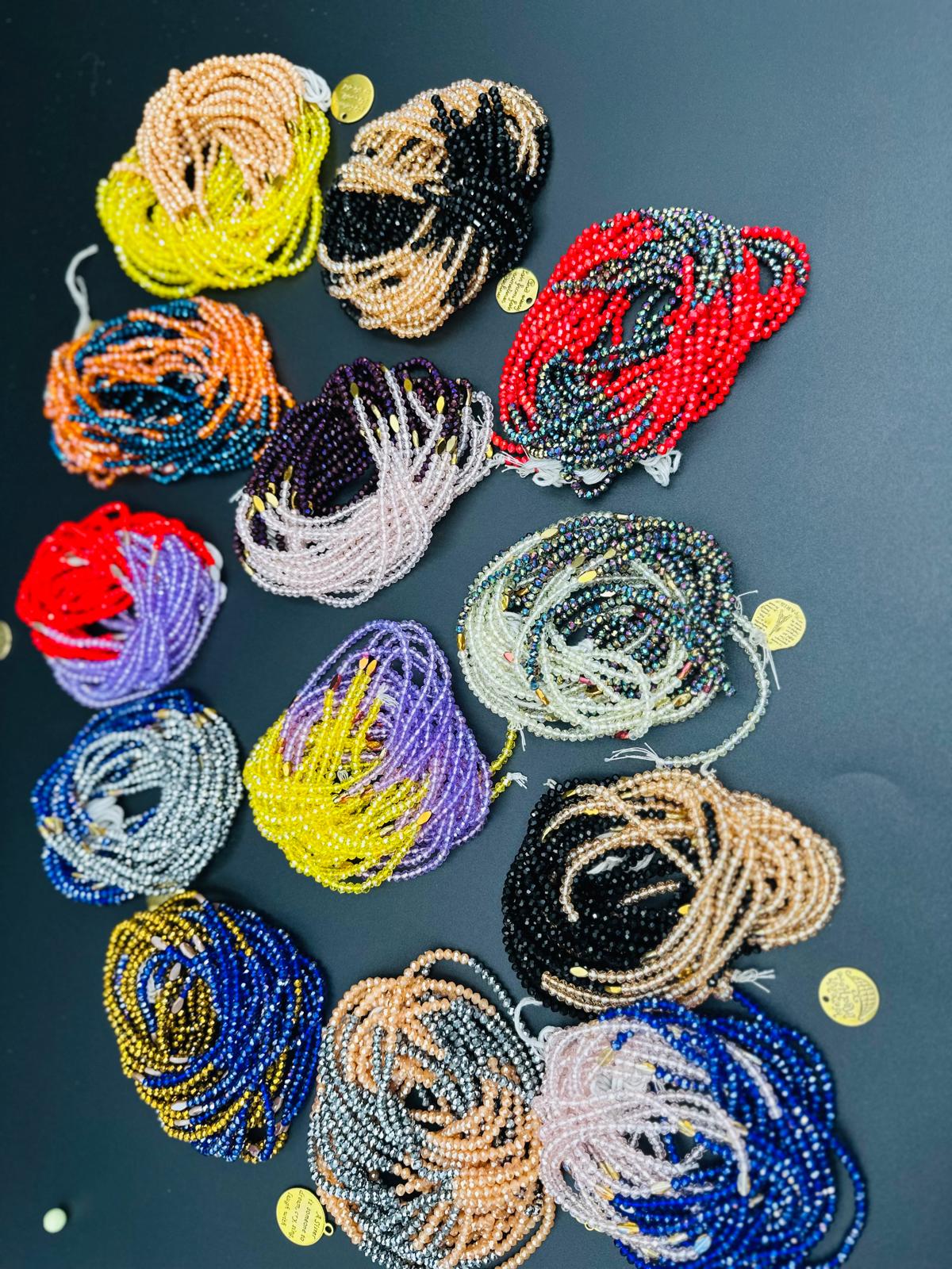 Fashionable Rondel Waist beads Wholesale