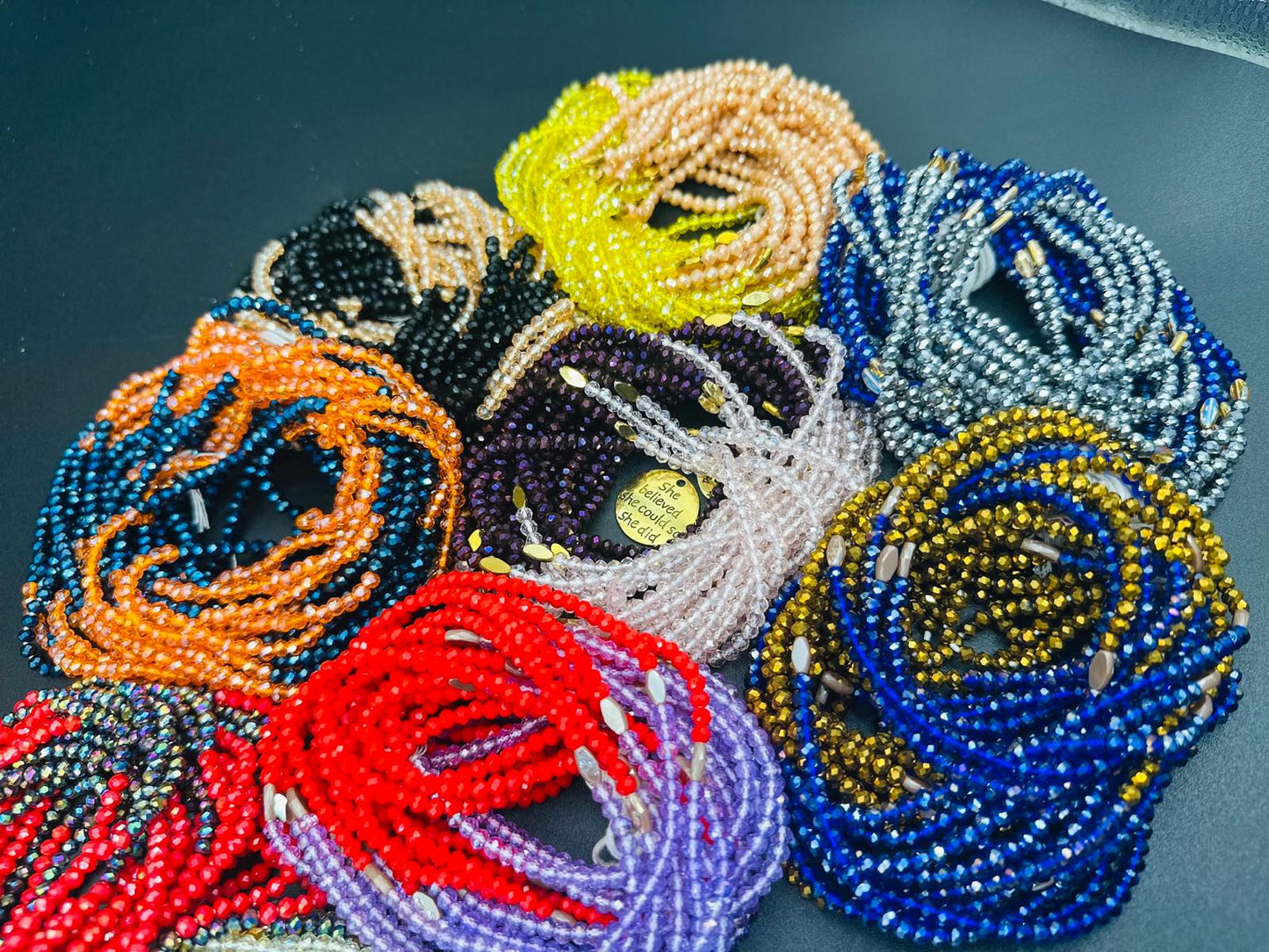 Fashionable Rondel Waist beads Wholesale