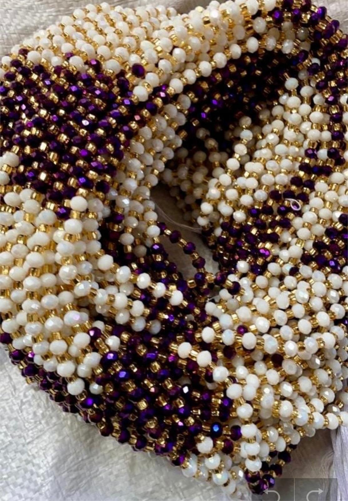 Nia Waistbeads (Wholesale)- WaistBeadsWholesale, BohoStyle,HealingCrystals,BeadedJewelry,WaistBeads,ElegantAccessories, Free Shipping 1-2day