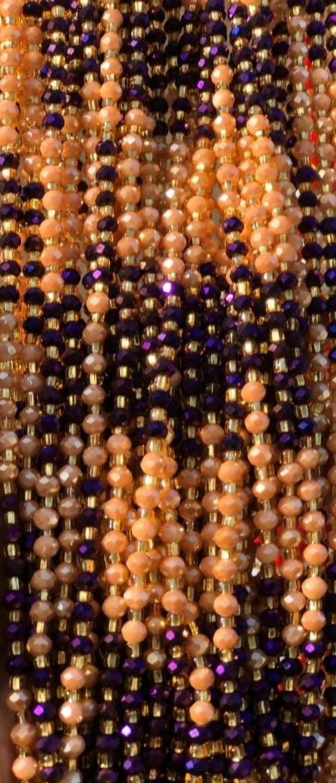 Nia Waistbeads (Wholesale)- WaistBeadsWholesale, BohoStyle,HealingCrystals,BeadedJewelry,WaistBeads,ElegantAccessories, Free Shipping 1-2day