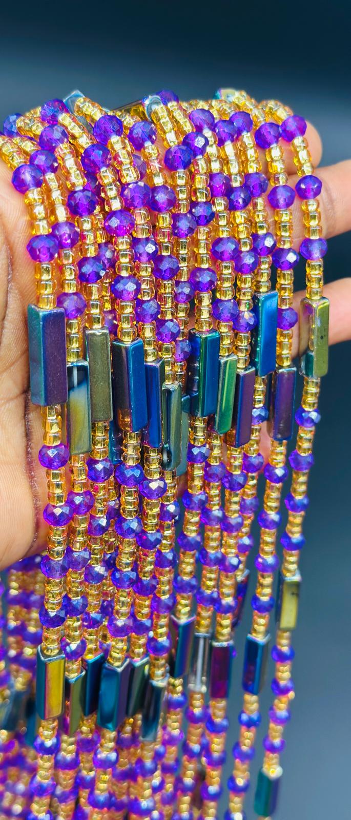 Faith Crystal Waistbeads Wholesale- 1-3days Expedite Free Shipping