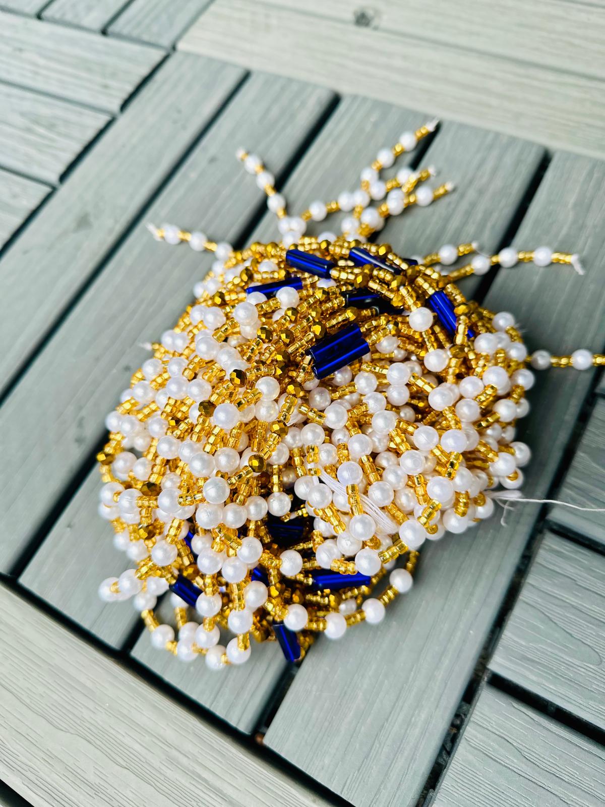 Crystals,Glow-in-the-dark,Vinyl, Traditional Wholesale Waistbeads, Tie-on waistbeads, Ghana waistbeads