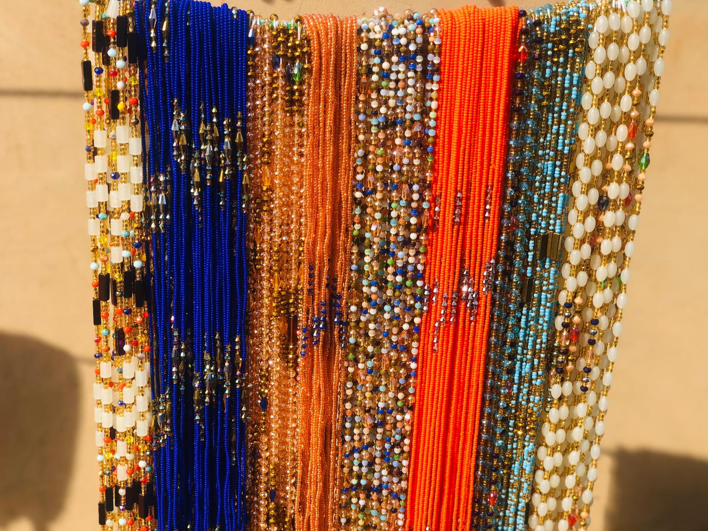 Ahuofe beads Wholesale- Ghanawaistbeads, Assortedwholesale,waistbeads,Bulk waistbeads,Waistbead lot, Expedite Free Shipping 1-2 days