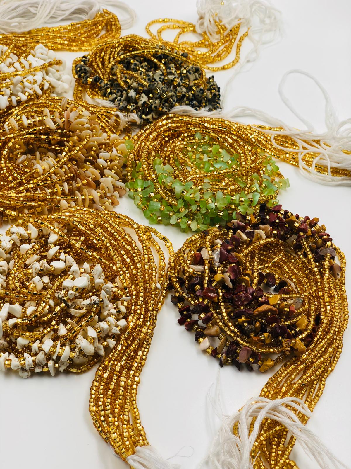 Natural Stone Waistbeads-