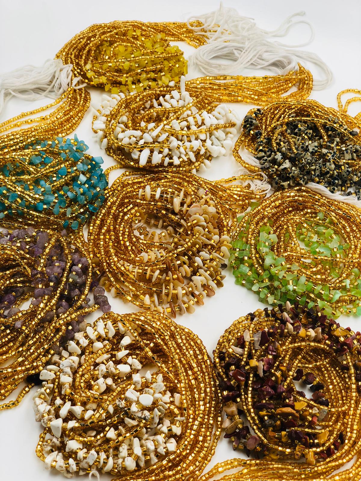Natural Stone Waistbeads-