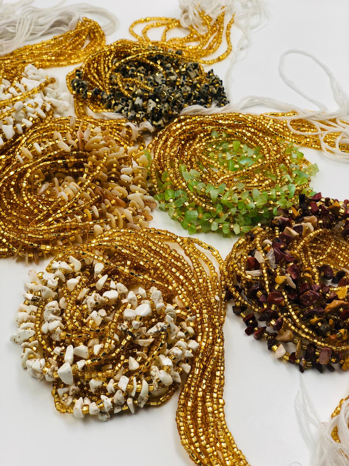 Natural Stone Waistbeads-