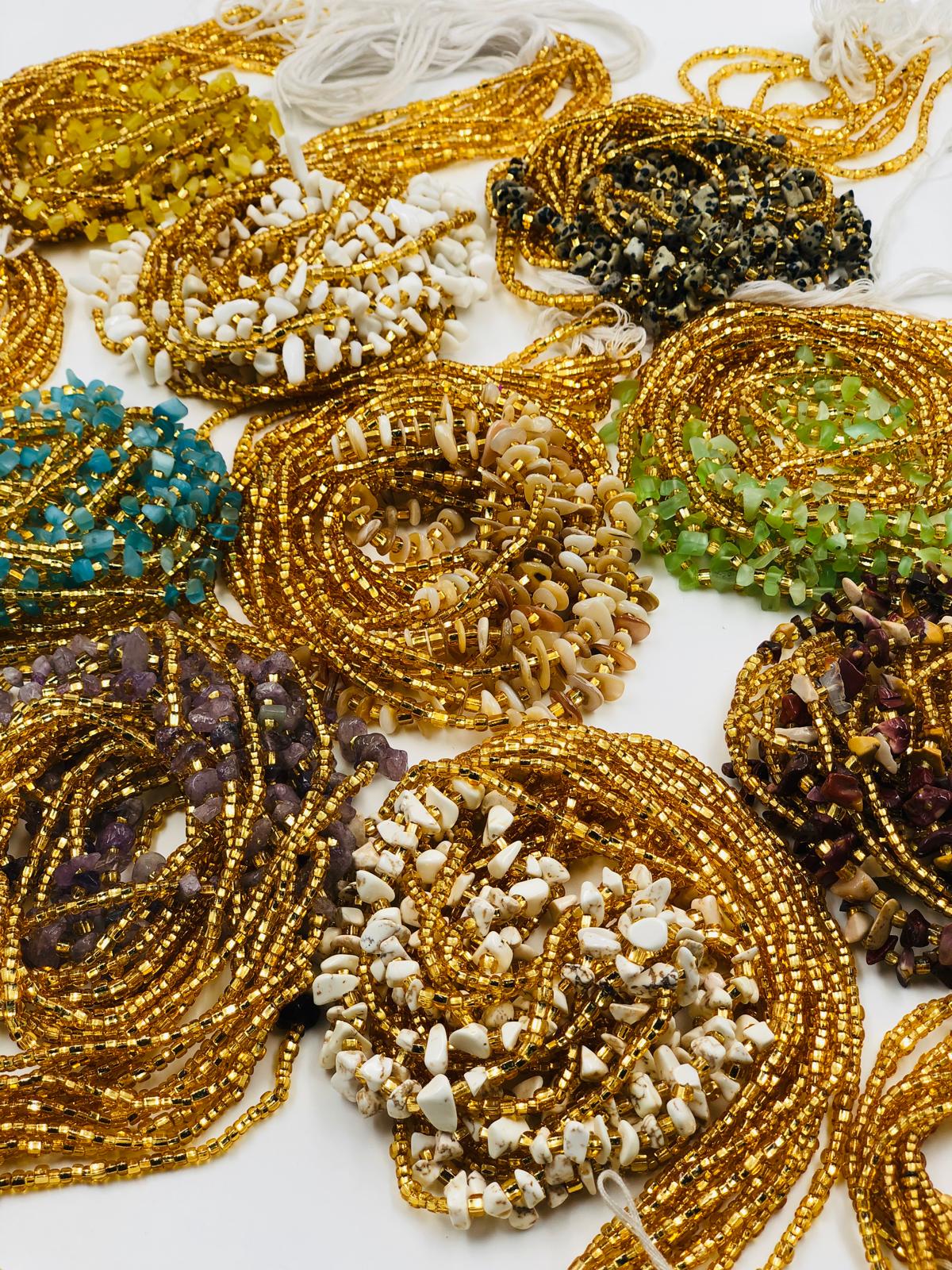 Natural Stone Waistbeads-