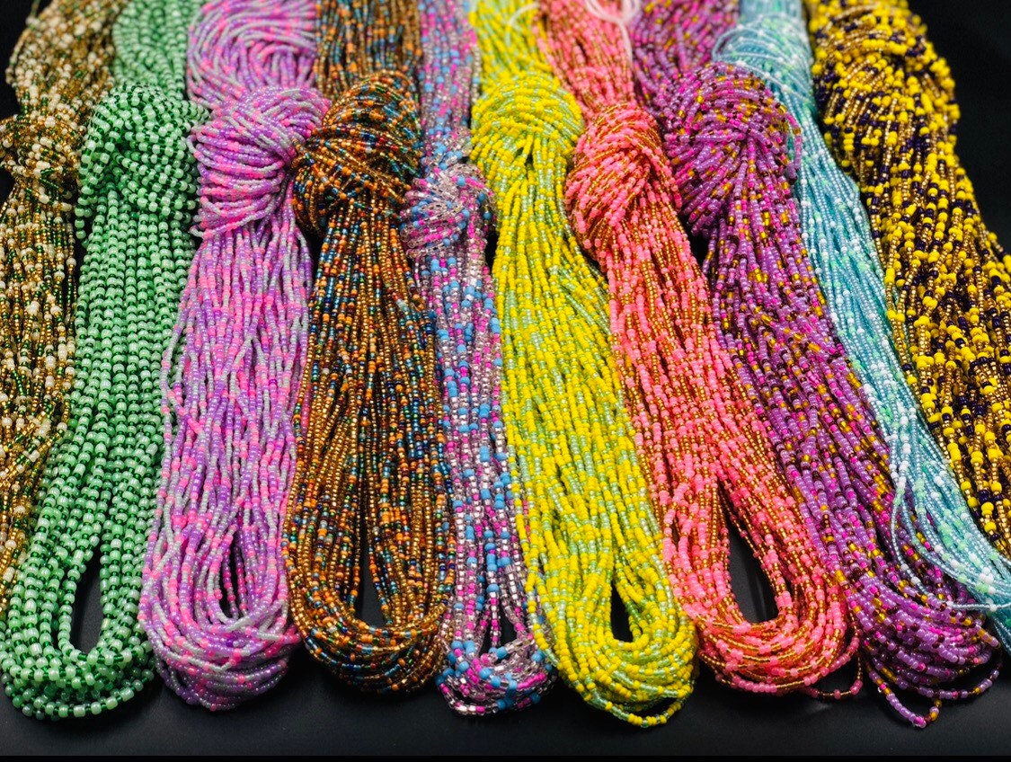 Bright Multicolored Traditional Waistbeads Wholesale