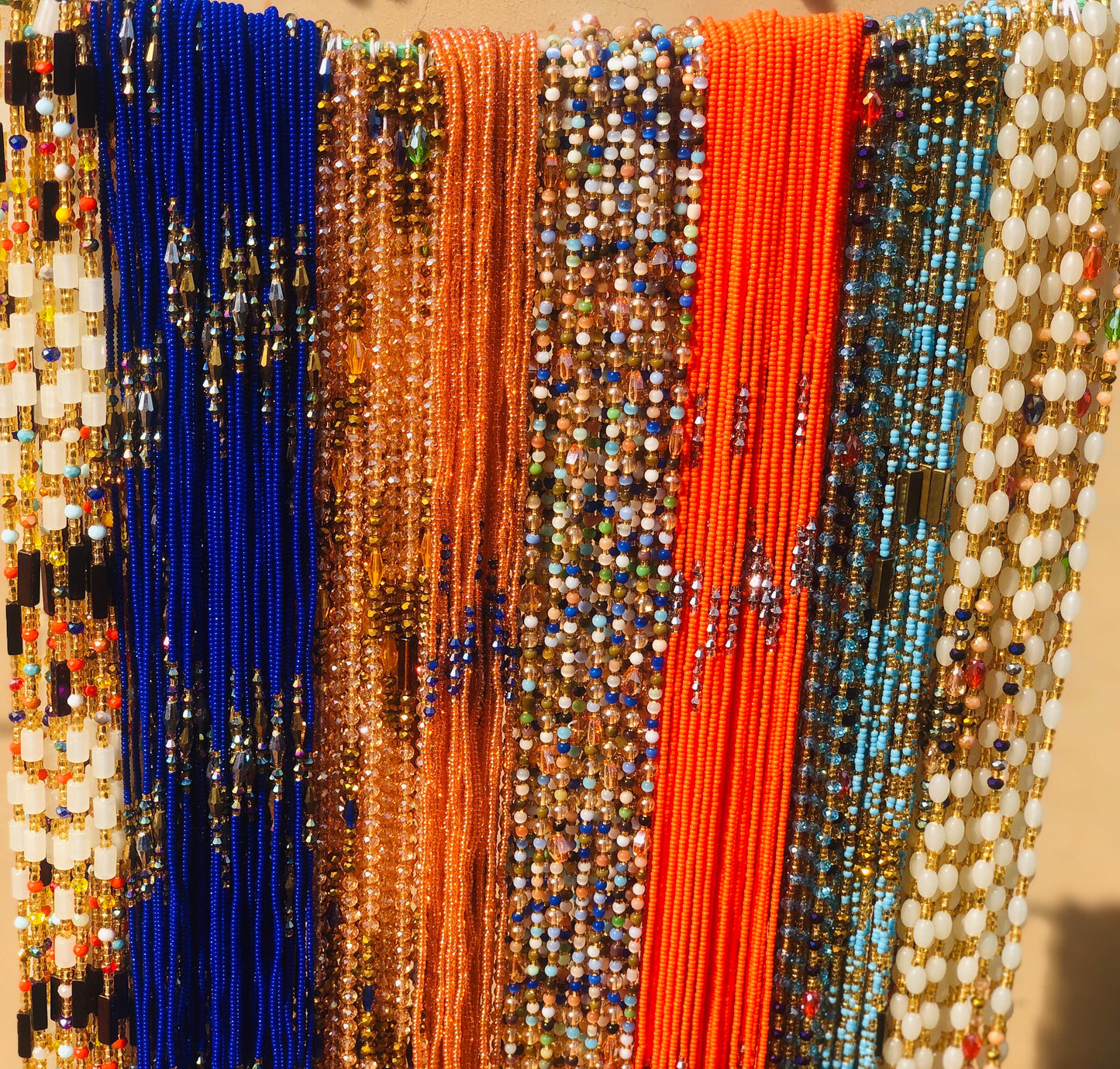 Ahuofe beads Wholesale- Ghanawaistbeads, Assortedwholesale,waistbeads,Bulk waistbeads,Waistbead lot, Expedite Free Shipping 1-3 days