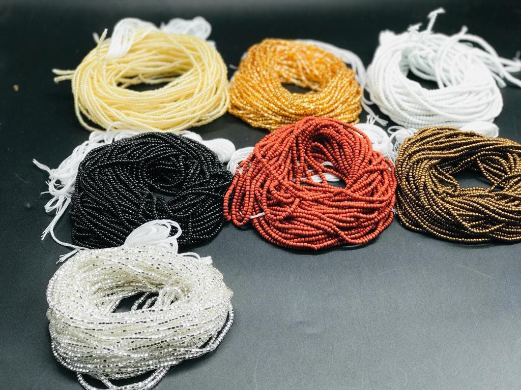 Natural Earthtone Traditional Waistbeads -