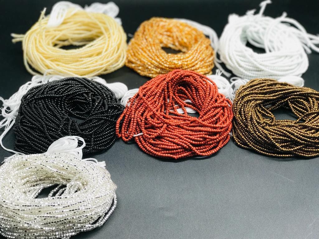 Natural Earthtone Traditional Waistbeads -