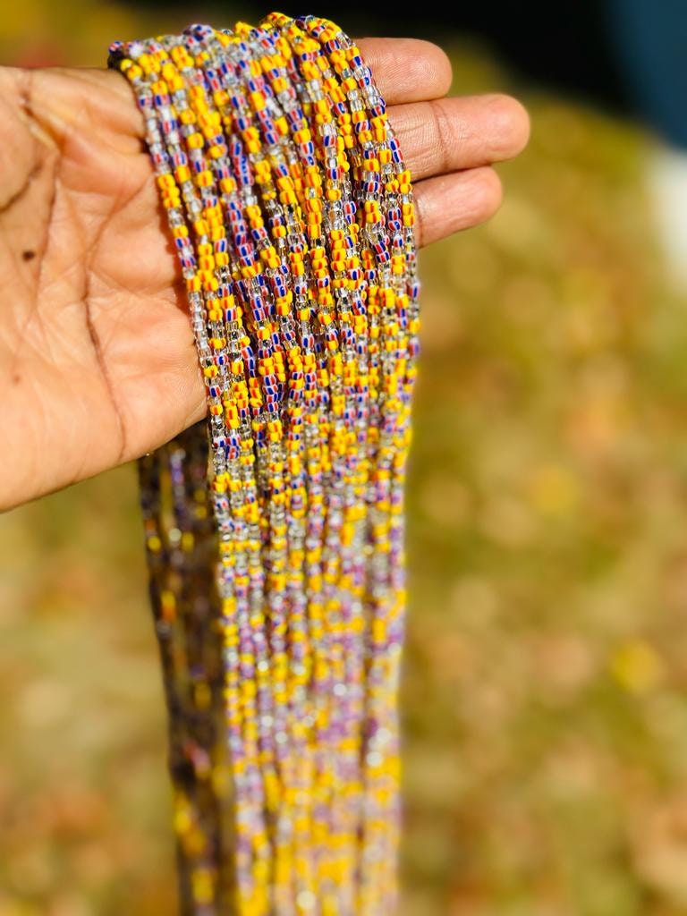 Traditional Waistbeads Wholesale, Bulk Waistbeads, Expedite Free Shipping 1-2 days