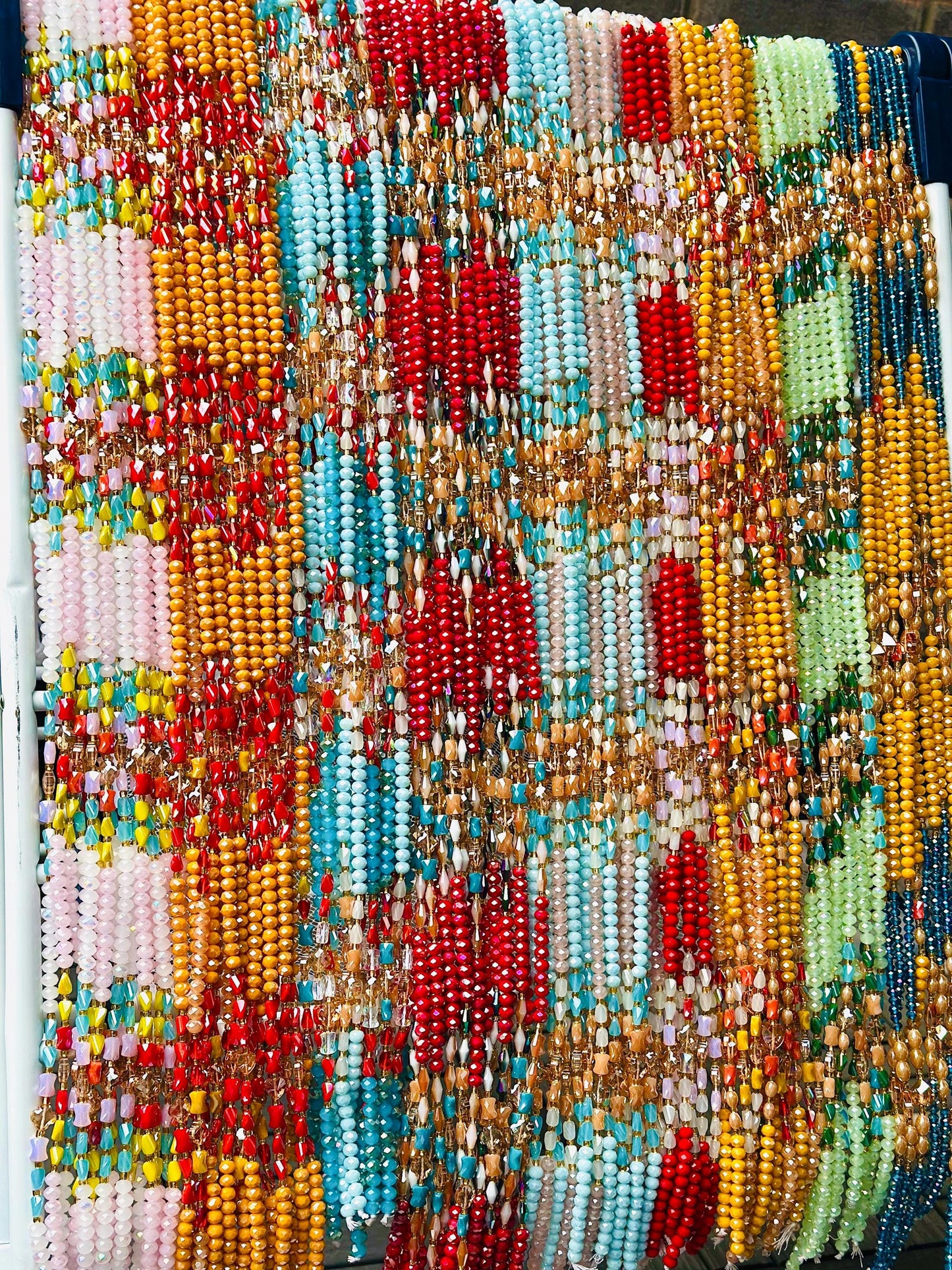 Elysian - Waistbead Wholesale, Crystal Waistbeads, UniqueAdornments, BodyJewelry, 1-3 days Expedite Free Shipping