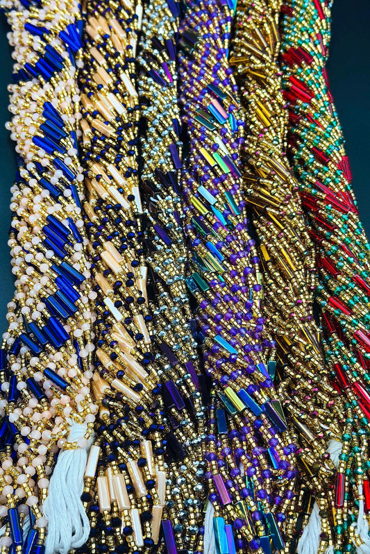 Faith Crystal Waistbeads Wholesale- 1-3days Expedite Free Shipping