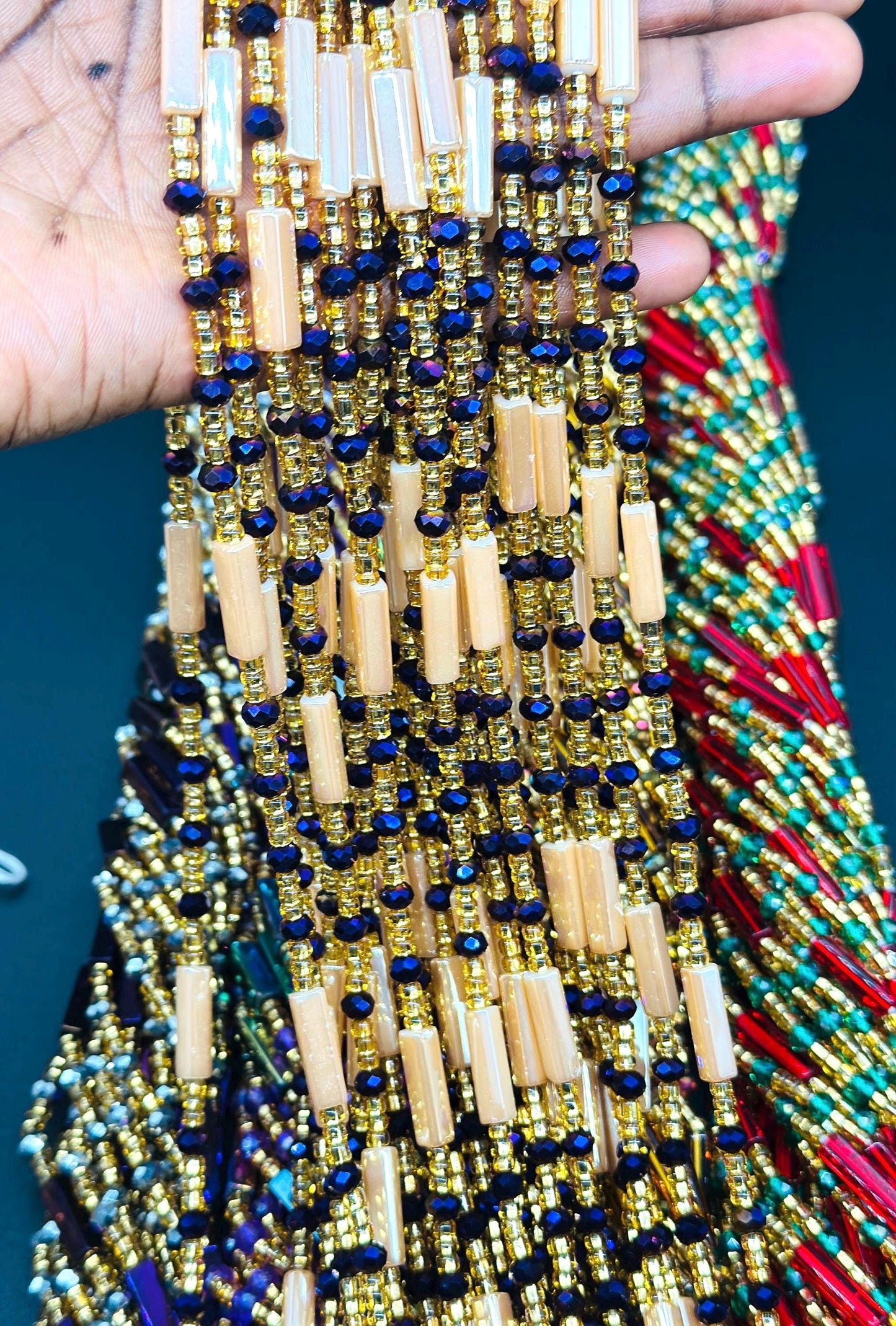 Faith Crystal Waistbeads Wholesale- 1-3days Expedite Free Shipping