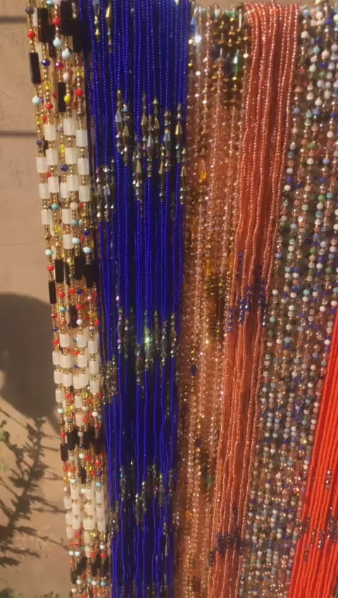 Ahuofe beads Wholesale- Ghanawaistbeads, Assortedwholesale,waistbeads,Bulk waistbeads,Waistbead lot, Expedite Free Shipping 1-2 days